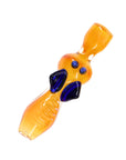Honey Taster Gold Fumed Bee Chillum One Hitter - inhalco