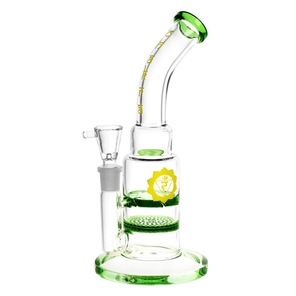 Honeycomb and Vortex Perc Water Bong - inhalco