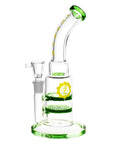 Honeycomb and Vortex Perc Water Bong - inhalco