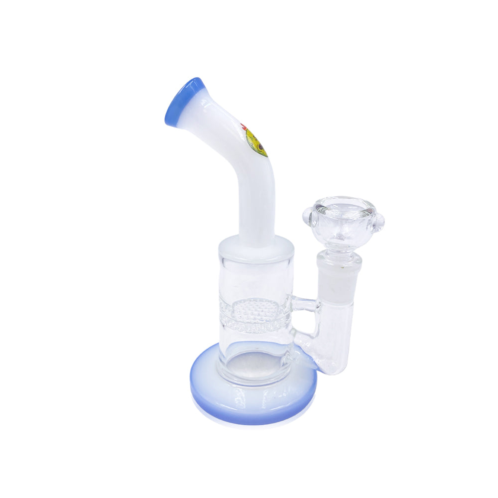 HoneyGlide Mini 6” Glass Water Bong - inhalco