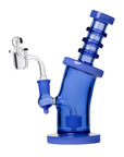 Human Grade 8" Bent Neck Dab Rig Light Blue