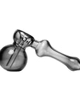 Human Grade Hammer Bubbler with Perc in smoke color