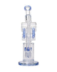 Human Grade Raygun Glass Water Pipe Percolator Bong