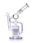 Human Grade Raygun Percolator Water Pipe in Lavender