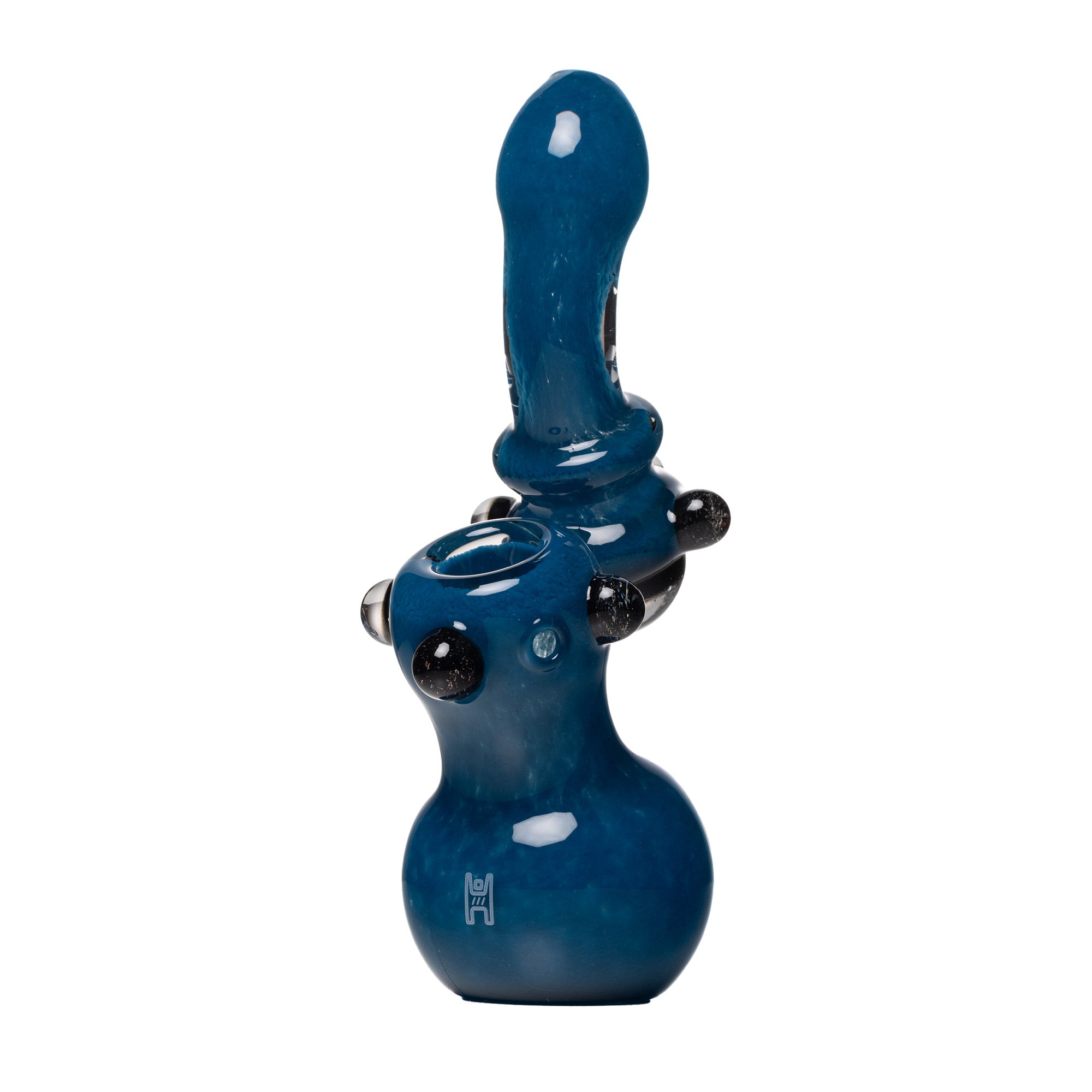 Front view of Human Grade Sherlock Bubbler Pipe