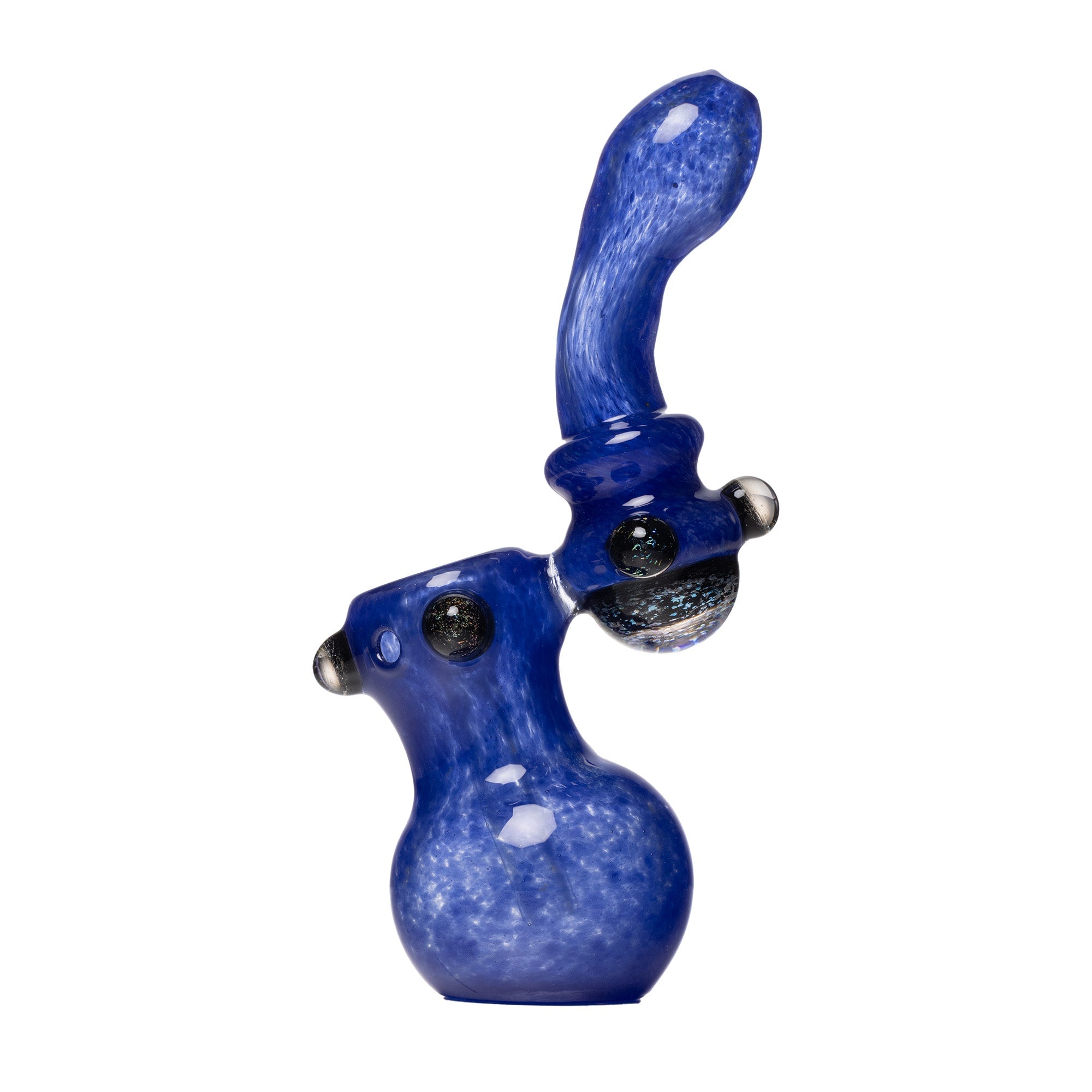 Light blue Human Grade Sherlock Bubbler Pipe