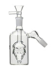 Human Grade Skull Ash Catcher in Clear color