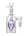 Human Grade Skull Ash Catcher, Lavender, 90° joint