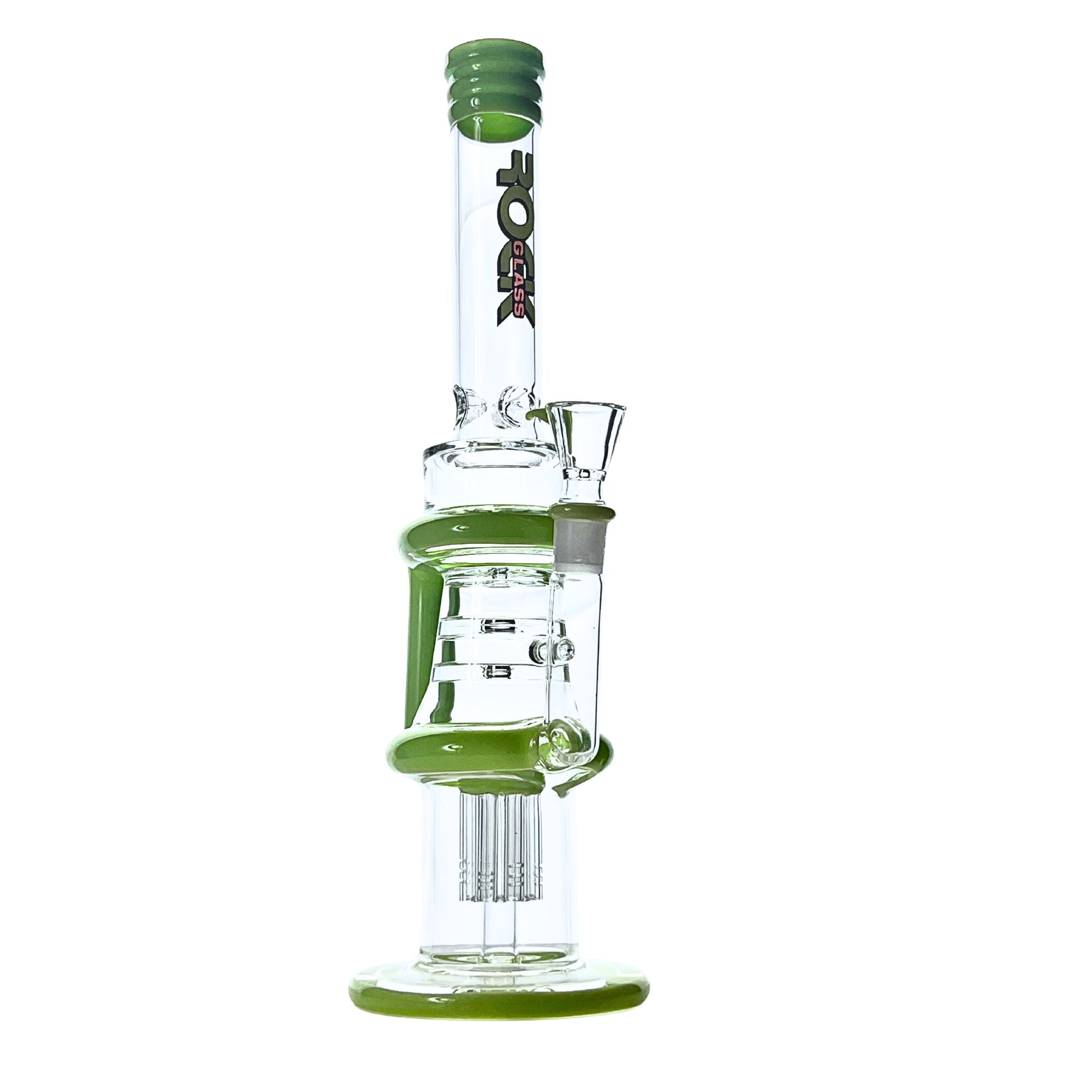 Green HydroLoop Recycler Bong