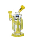 Infinity Recycler Dab Rig in Lemon Candy – Back View