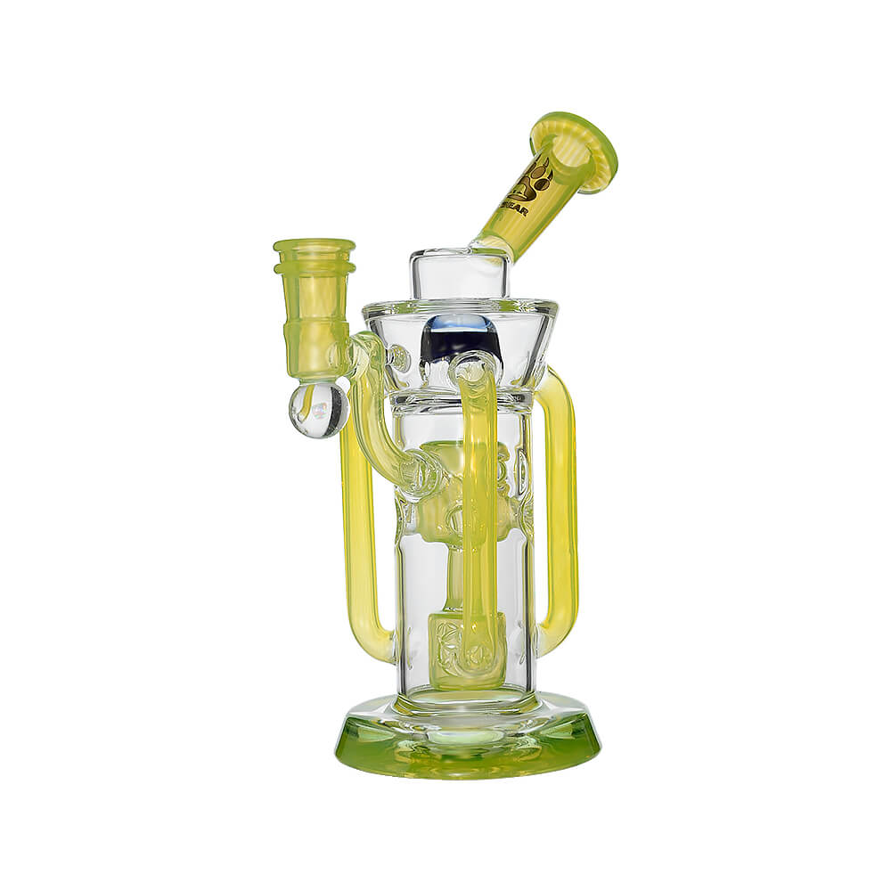 Infinity Recycler Dab Rig in Lime Candy 