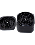 Infyniti 4 Parts Black Zinc Grinder with Storage