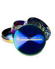 Infyniti 4 Parts Rainbow Steel Herb Grinder