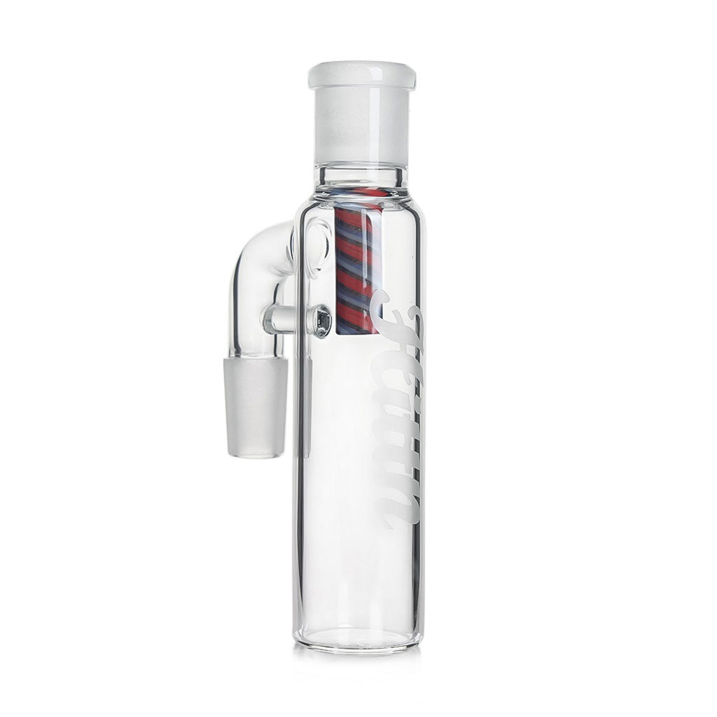 Inline Drop Down Ash Catcher in red