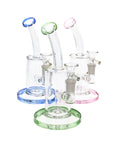 Inline Mini Stemless Glass Bong