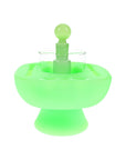 IsoPlex Silicone Concentrate & Cleaning Station in glow green color