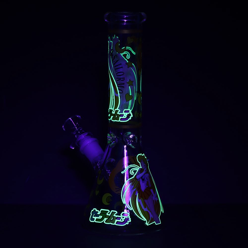 Japanese Animation Girl Version 3 Beaker Glass Water Pipe