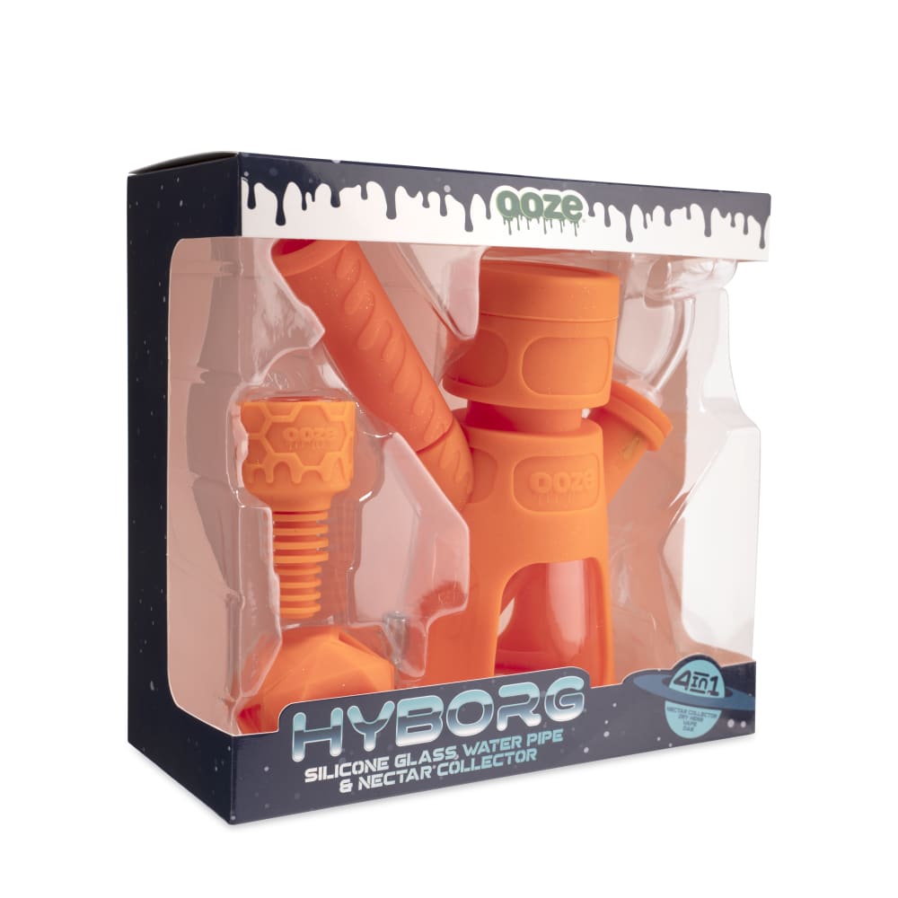 Hyborg Silicone &amp; Glass 4-in-1 Smoking Device