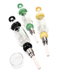Lab Tower Glass Matrix Perc Nectar Collector Dabs