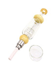 Lab Tower Glass Matrix Perc Nectar Collector Dabs - inhalco