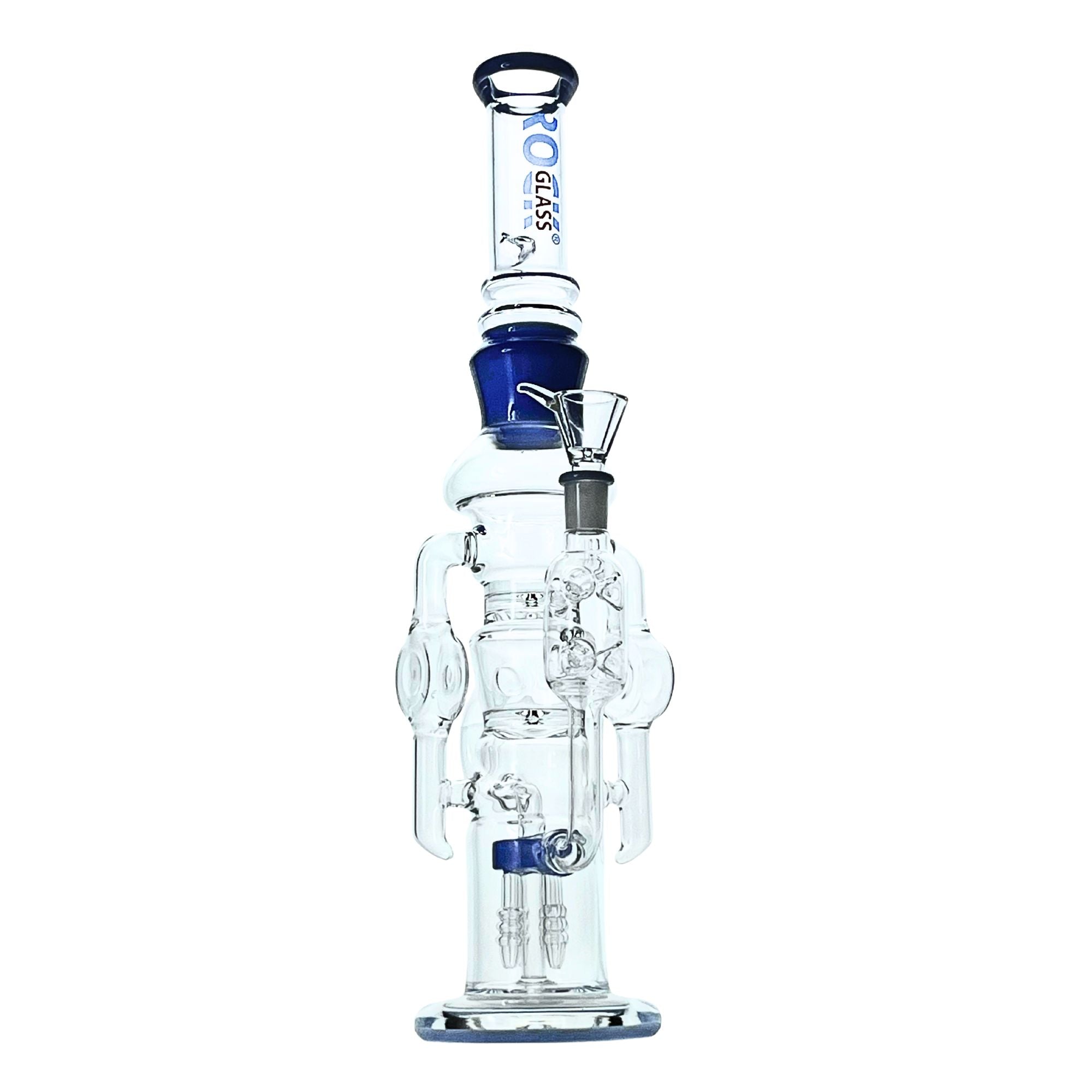 Blue Leviathan Recycler Bong