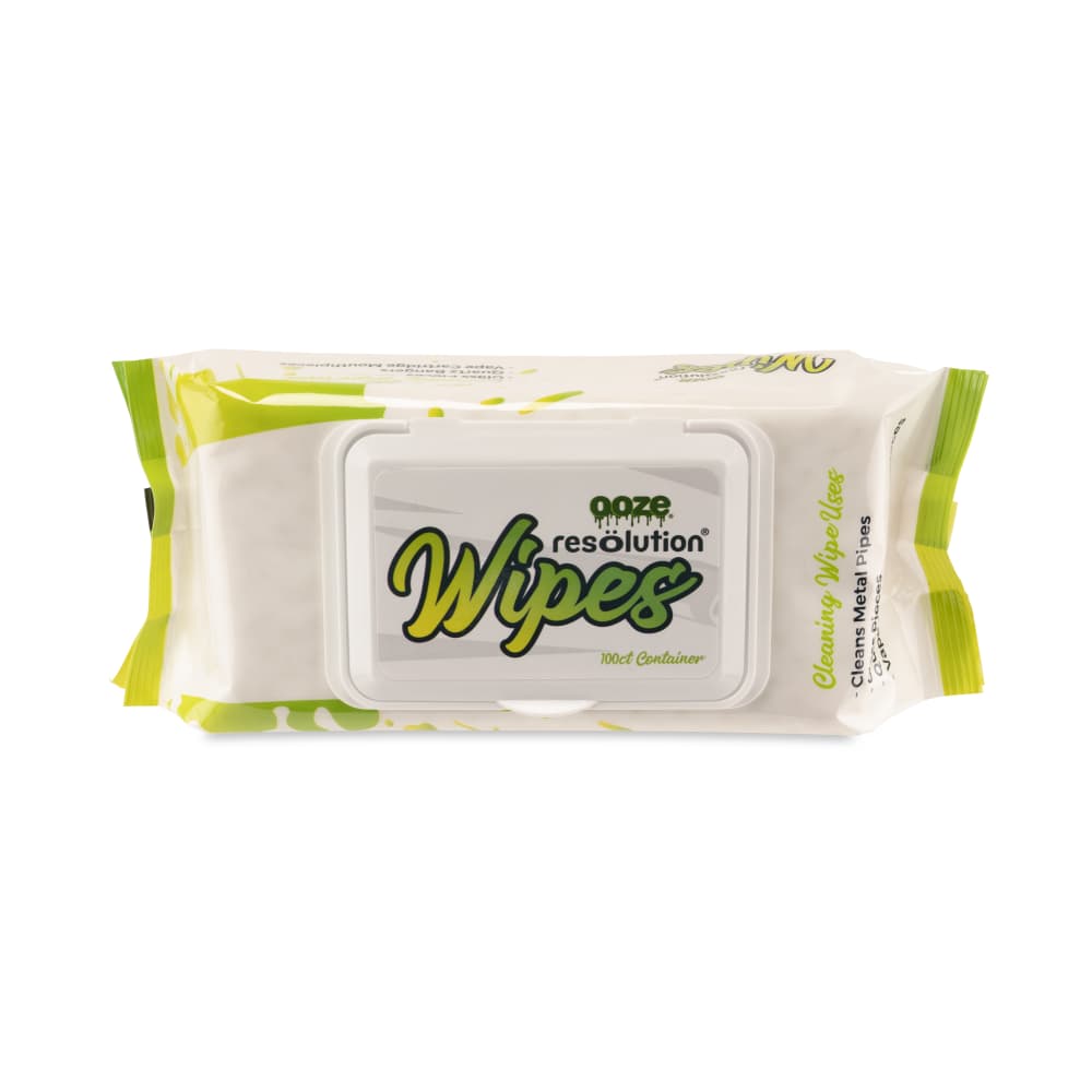 Ooze Resolution Glass Cleaning Res Wipes 100ct