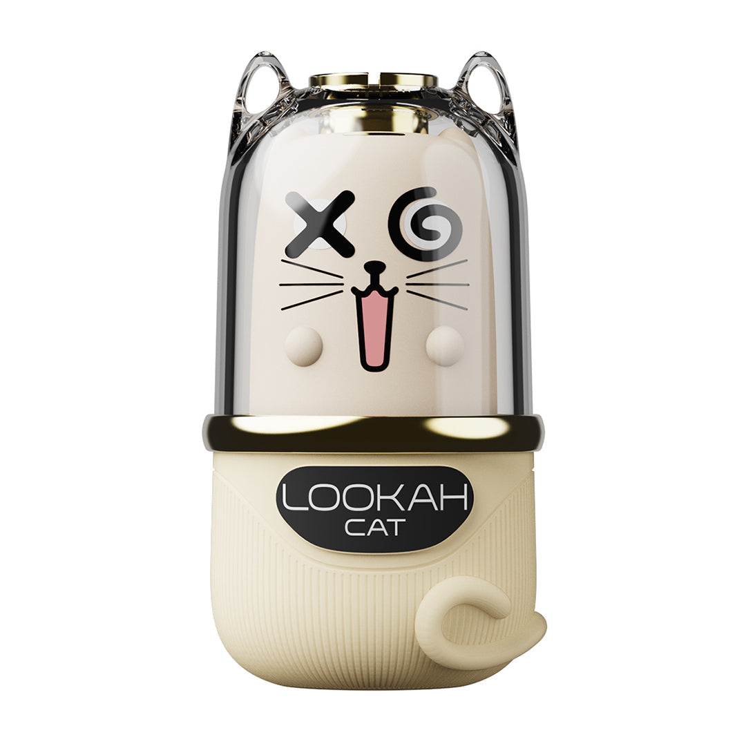 Lookah Cat Vaporizer in Camel – neutral-toned, compact 510 thread vaporizer