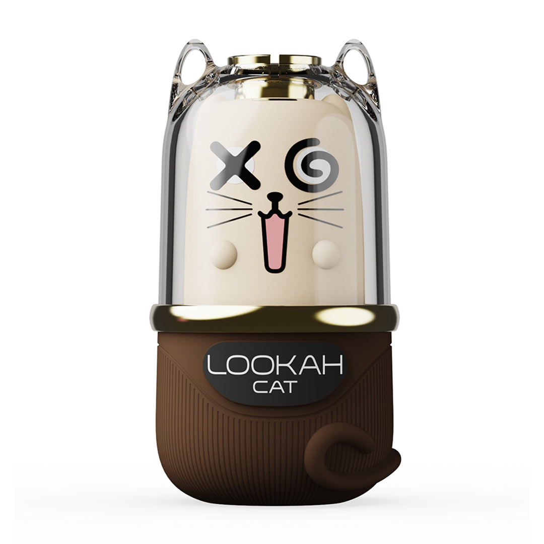 Lookah Cat Vaporizer in Chocolate Brown