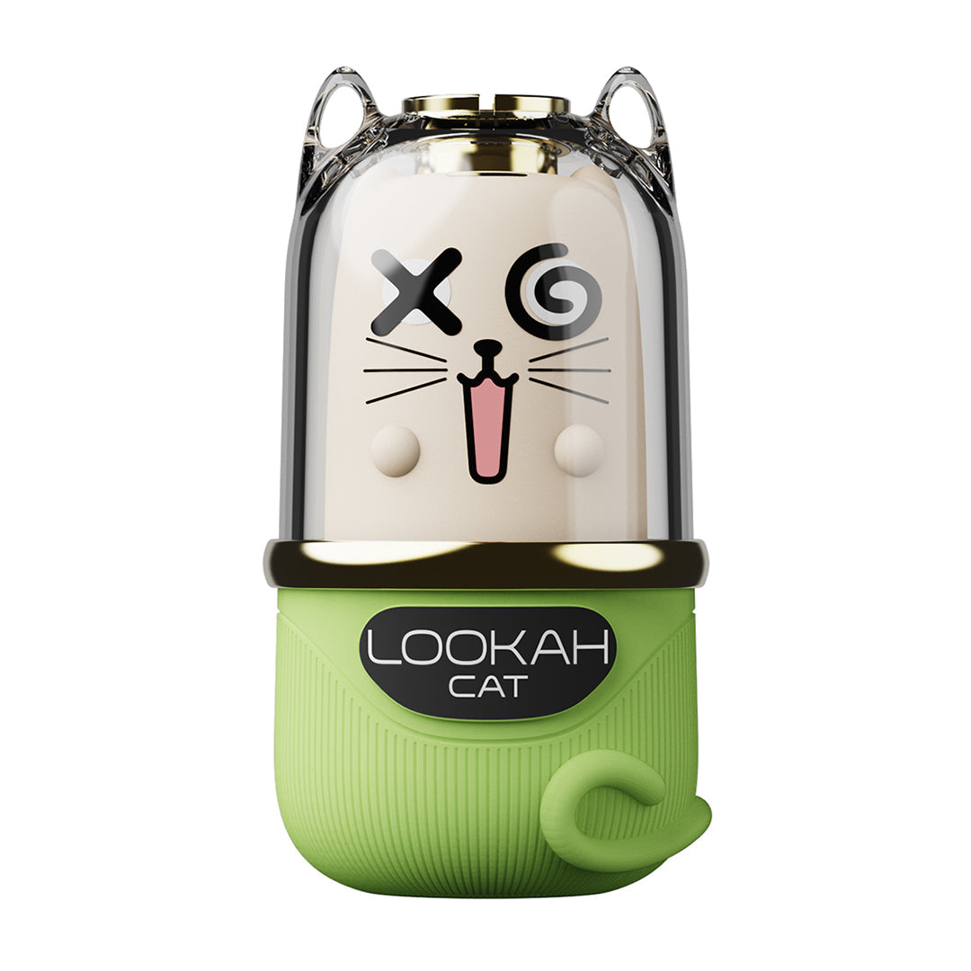 Lookah Cat Vaporizer in Grass Green – fresh and fun 510 thread vape battery