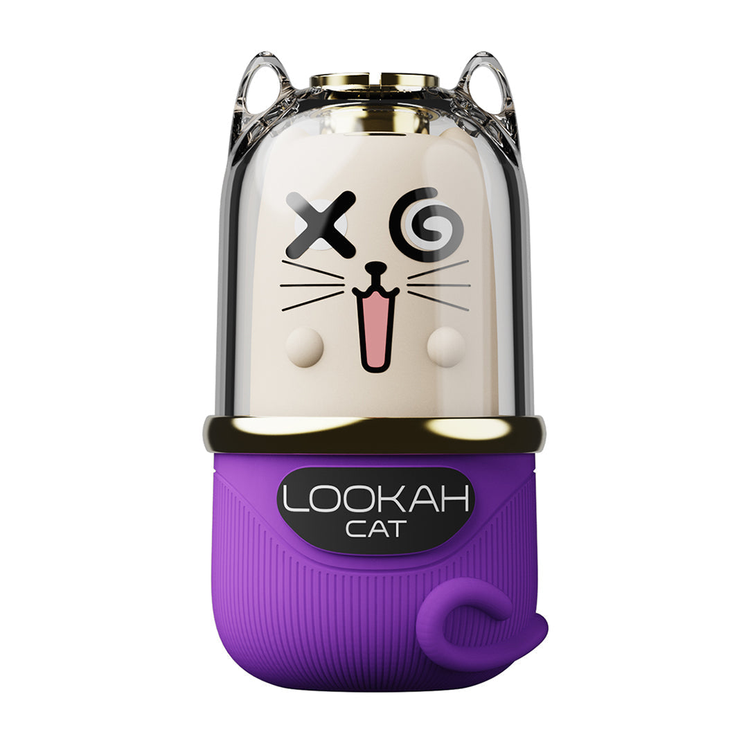 Lookah Cat Vaporizer in Purple – powerful mini vaporizer with 800mAh battery