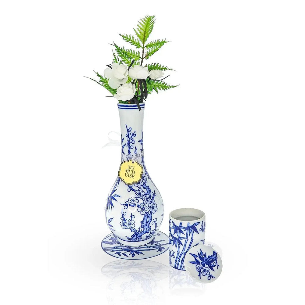 Luck Porcelain Vase Bong – elegant ceramic-style water pipe