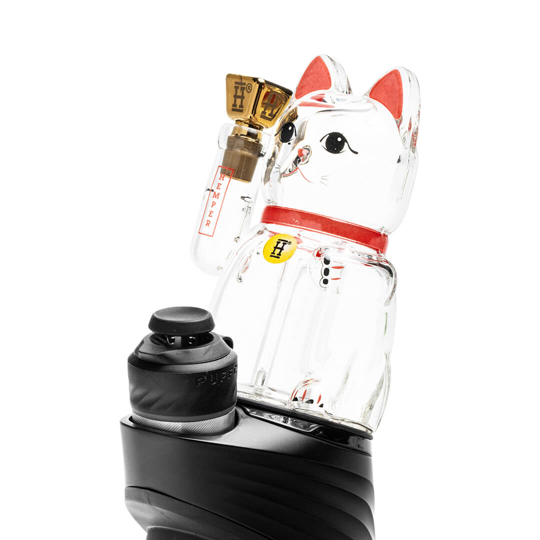 Lucky Money Cat Puffco Peak Replacement Glass