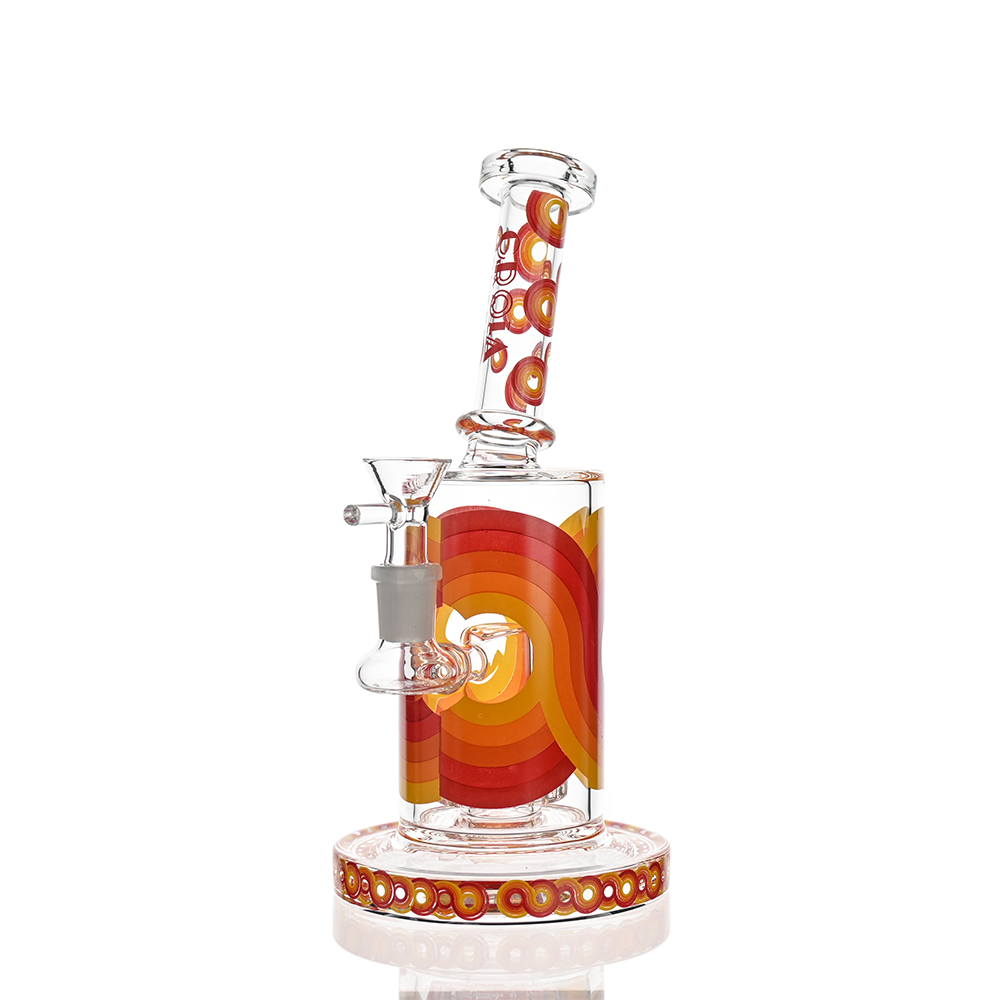 Retro Scientific Bong with Matrix Perc