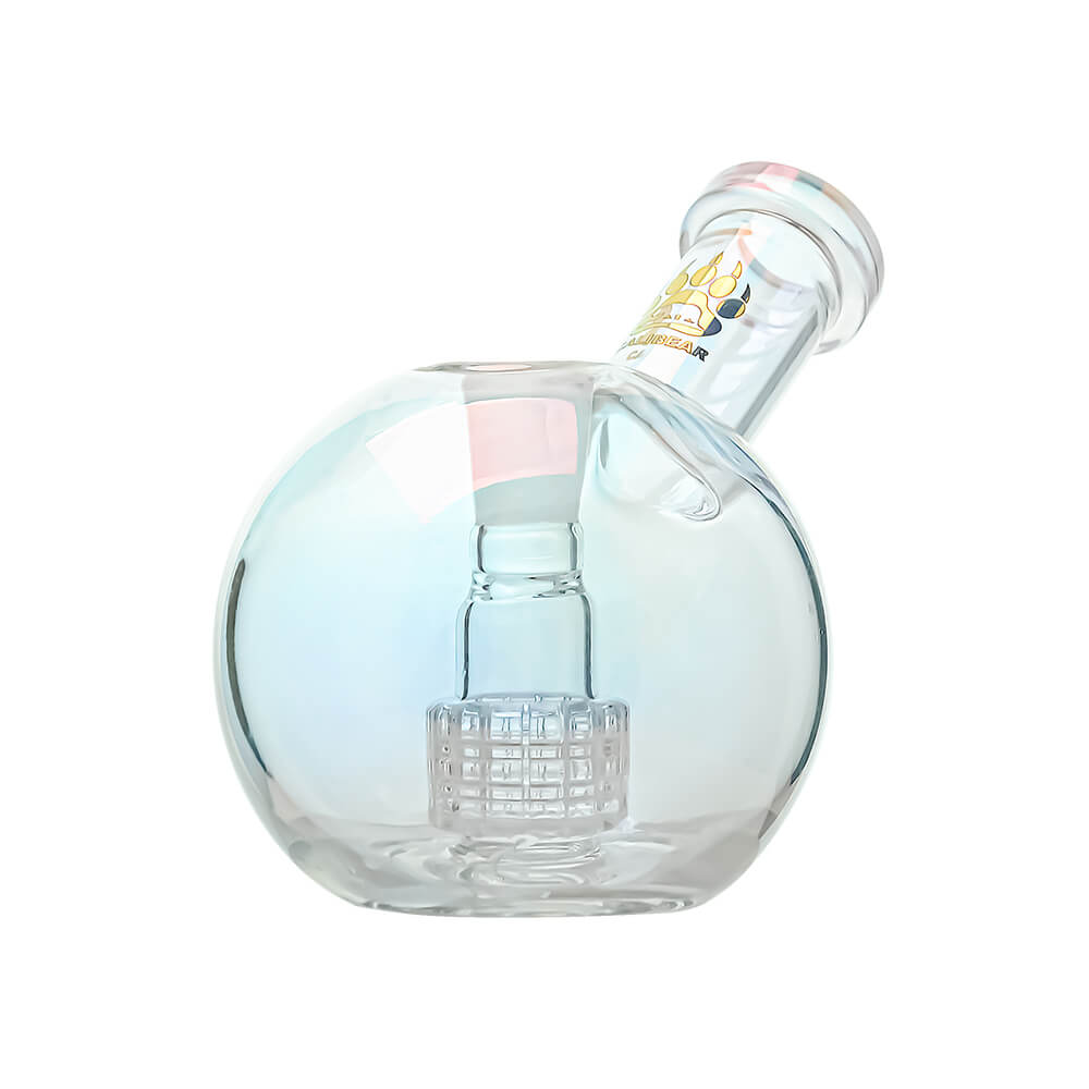 Electroplating Matrix Perc Globe Dab Rig - Side View