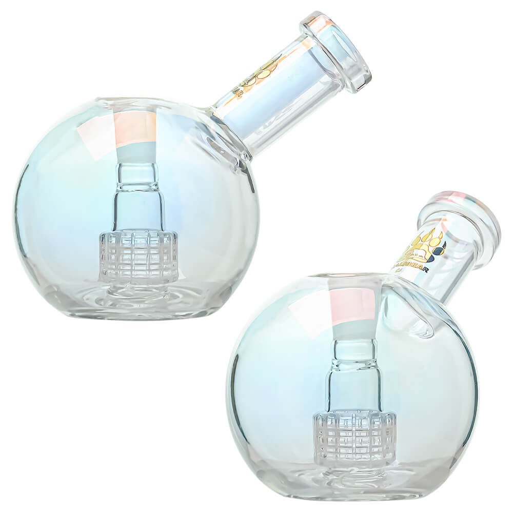 Matrix Perc Globe Dab Rig in Electroplating color