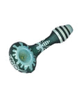 Milkyway Bee Hive Sandblasted Glass Spoon Pipe