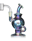 Iridescent MJ Arsenal Atlas Mini Dab Rig with honeycomb perc