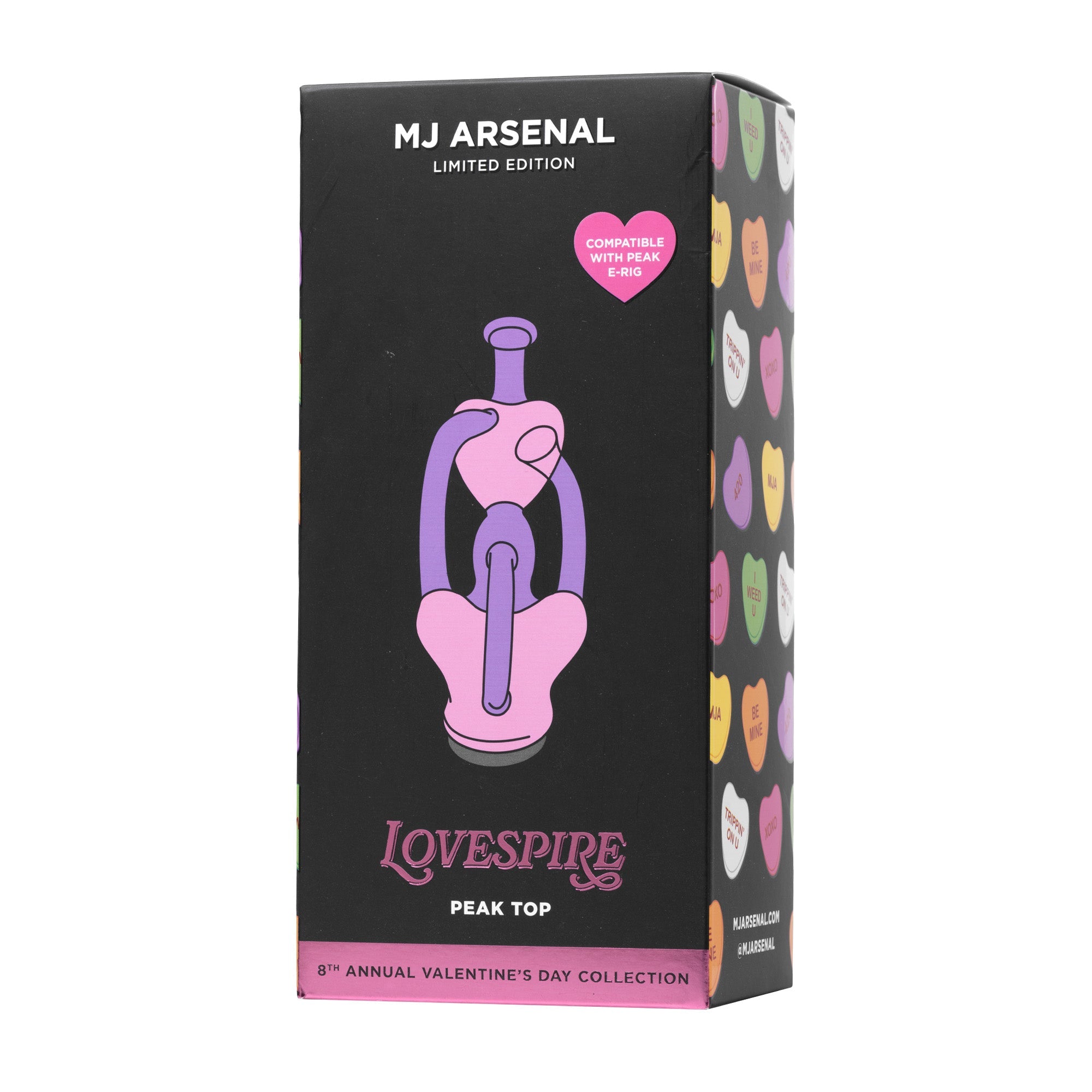 MJ Arsenal Lovespire Puffco Peak Top Valentine&#39;s Day