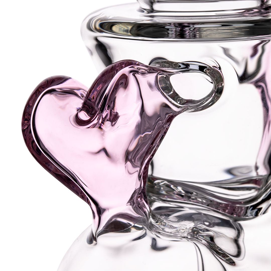 MJ Arsenal Melting Hearts Mini Dab Rig Valentine&#39;s Day