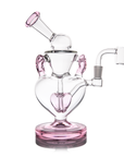 MJ Arsenal Melting Hearts Mini Dab Rig Valentine's Day