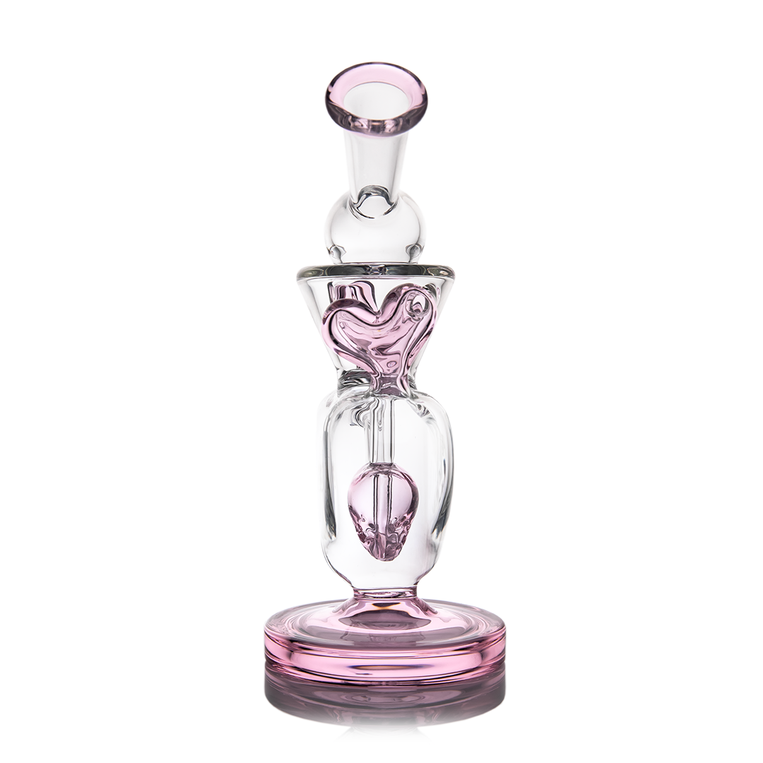 MJ Arsenal Melting Hearts Mini Dab Rig Valentine&#39;s Day