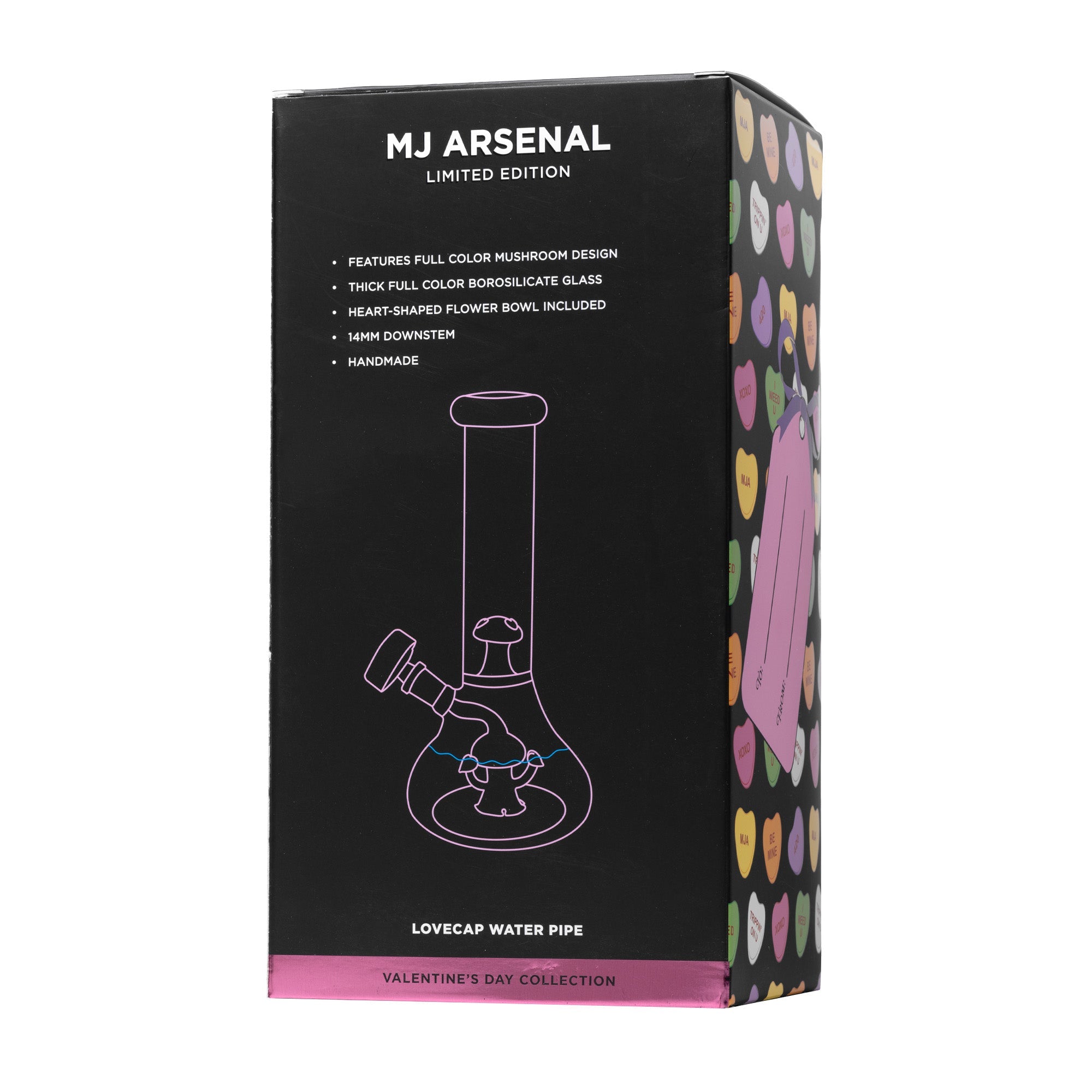 MJ Arsenal Lovecap Water Pipe Valentine&#39;s Day