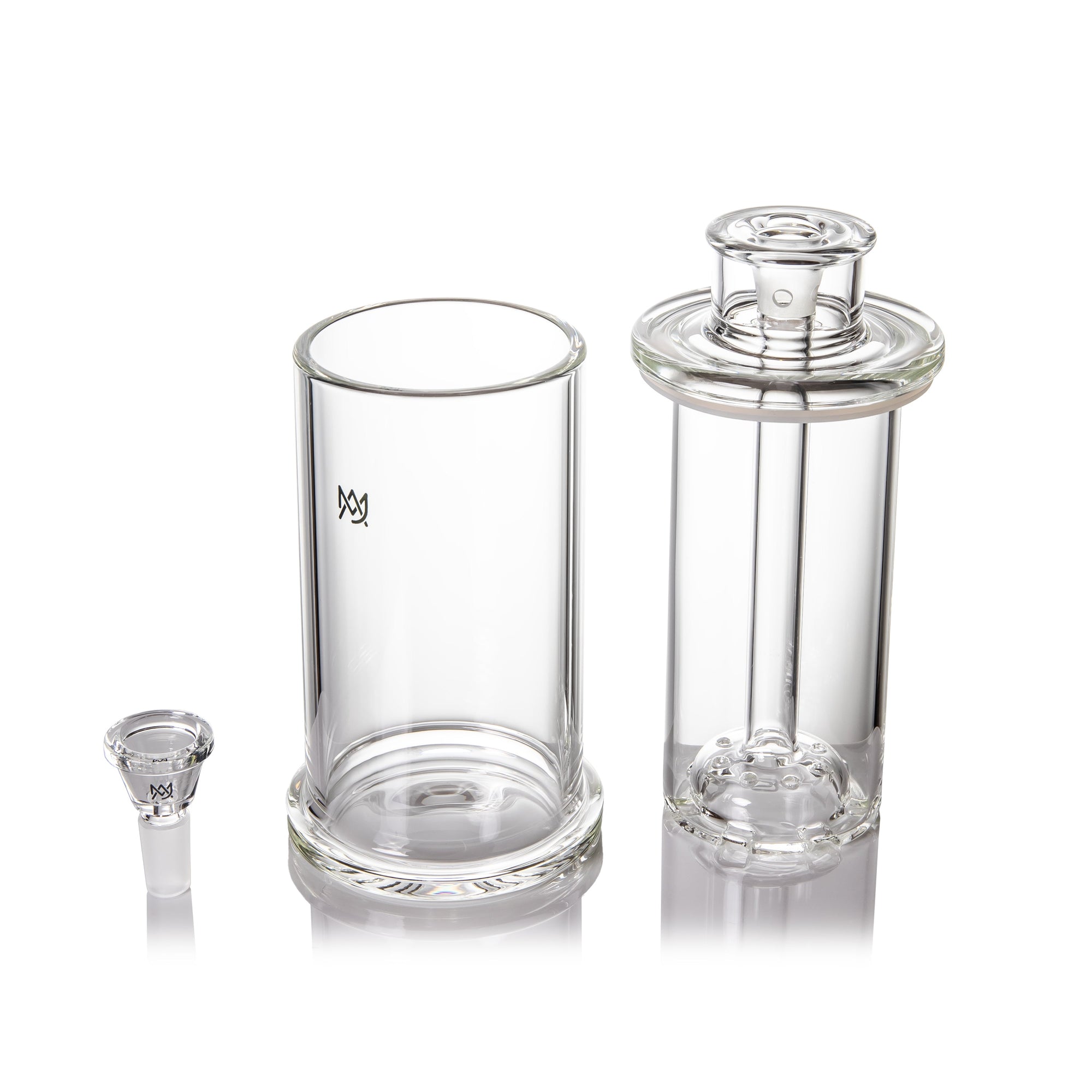  MJ Arsenal Piston Glass Gravity Bong  All Parts