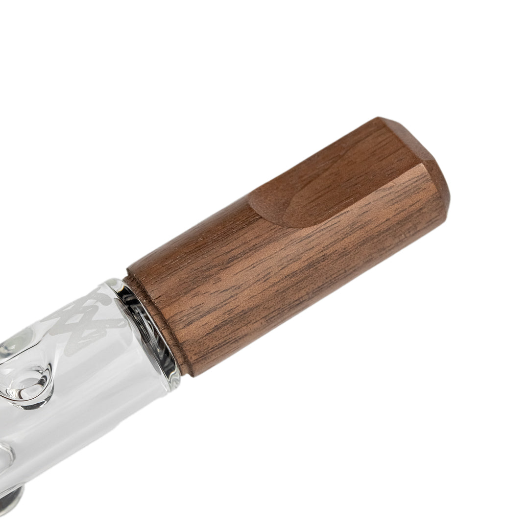 Close-up of MJ Arsenal Ridge Chillum One Hitter mouthpiece