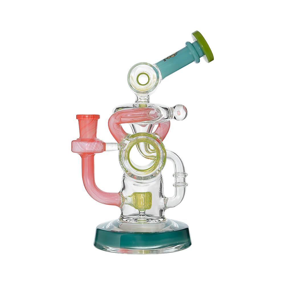 Blue Bird Multi-Loop Recycler Water Bong