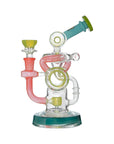 Multi-Loop Recycler Water Bong in blue