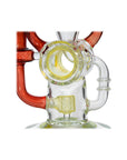 Percolator detail of Multi-Loop Recycler Water Bong