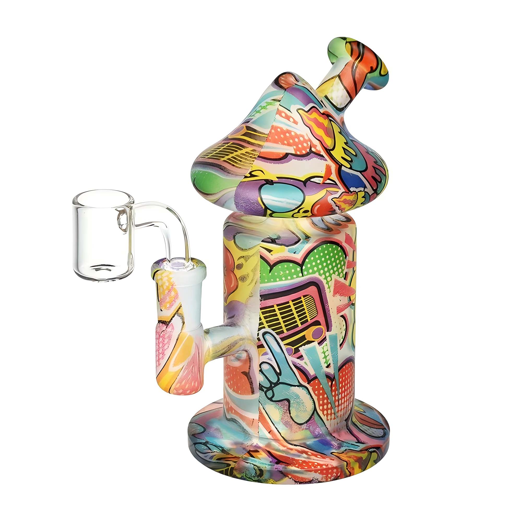 Shroom Dome Glass Dab Rig