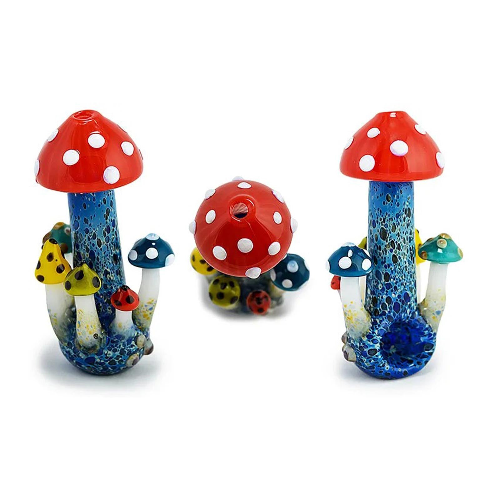 Mushroom Glass Hand Pipe for weed