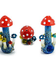 Mushroom Glass Hand Pipe for weed